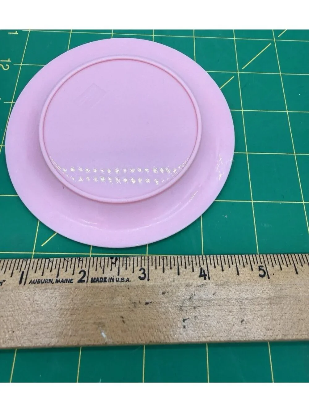 BATTAT Kid Pretend Play Kitchen Plate Pink With Hearts Replacement